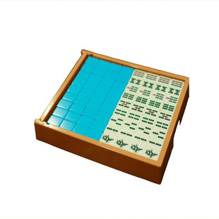 雀友旗舰店 麻将机专用 四口机麻将牌竹丝反磁牌家用麻将牌 直销