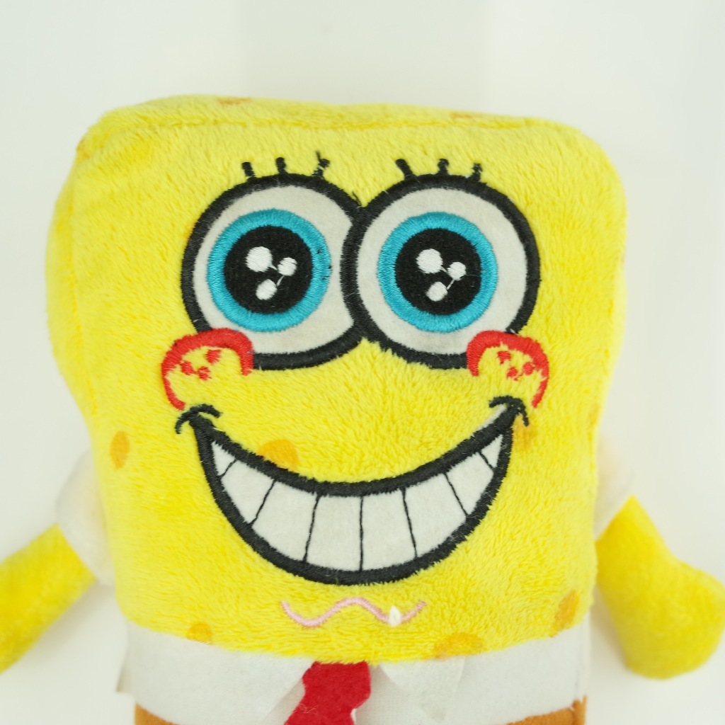 专业订做新款迪士尼海绵宝宝毛绒玩具,25cm海绵宝宝公仔 礼物