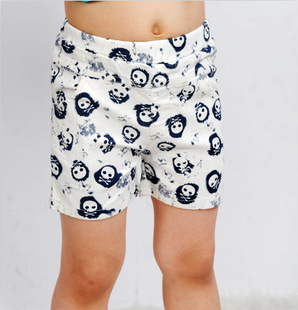 2015年夏款新款童装男孩儿裤衩纯棉吸汗抗菌舒适短裤小中童裤批发