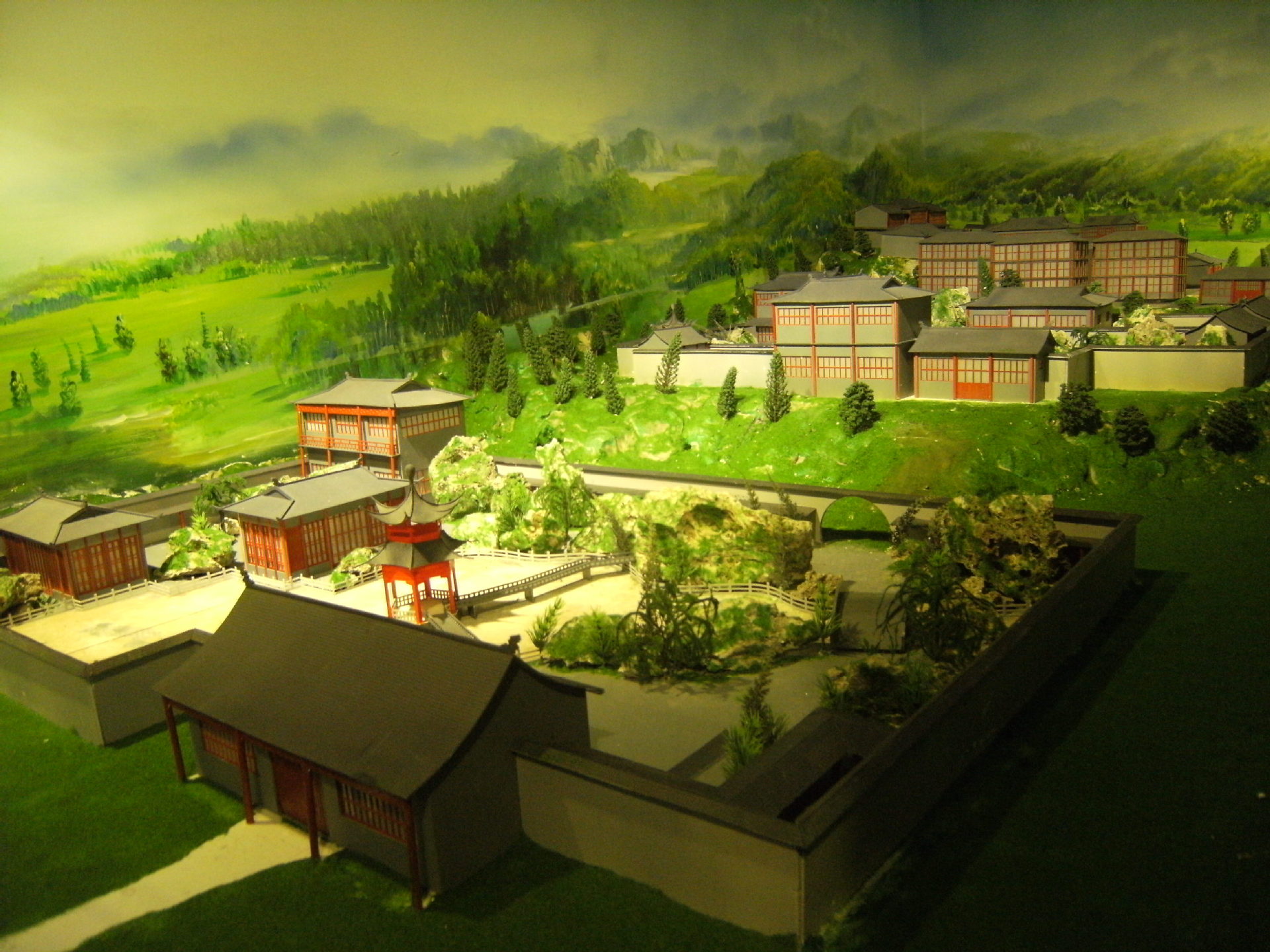 北京工厂低价供应地形地貌 微缩园林沙盘模型制作