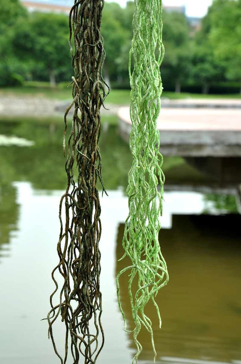 龙须根 仿真叶 仿真花 厂家直销 仿真植物墙 工程 多肉植物