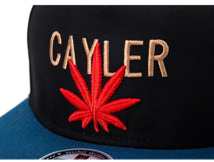 勇发服饰 高端3d绣花logo撞色拼接平板嘻哈帽 广州工厂订制