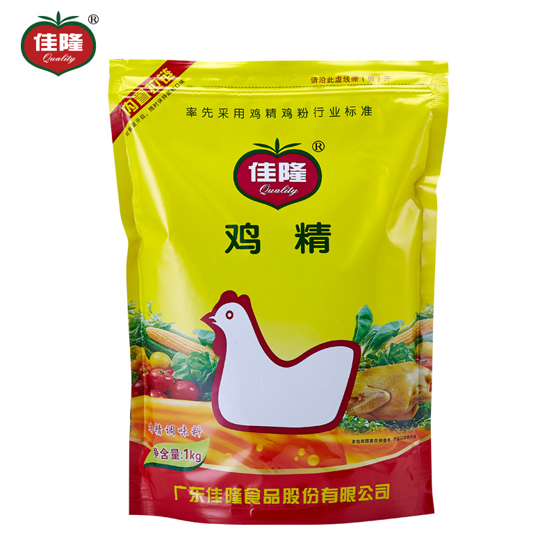 佳隆品牌 1000g拉链鸡精食品调味料餐饮调味品批发调料品质保证