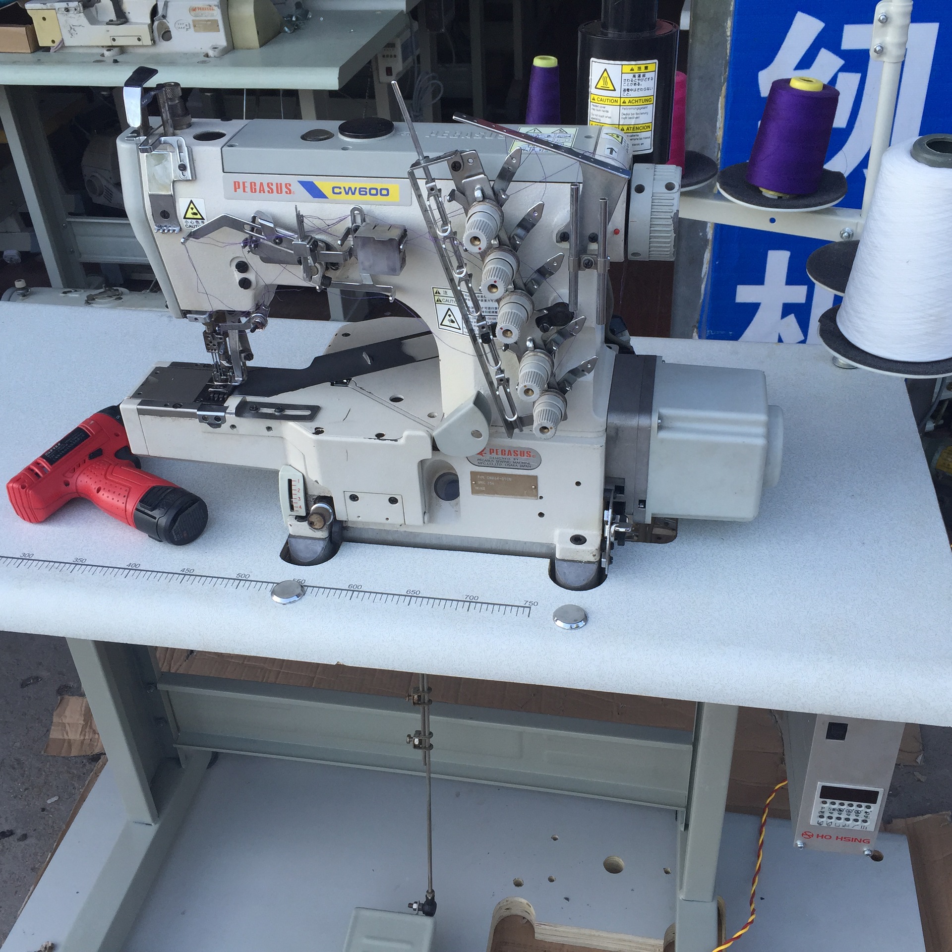 电脑三针五线家用飞马小方头缝纫机数控缝纫机专卖