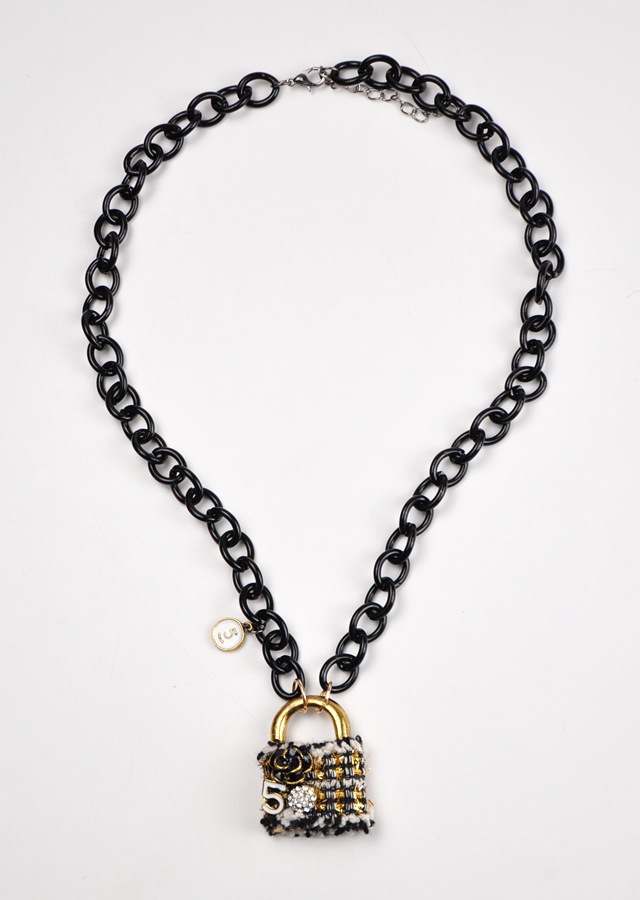 欧美新款锁型吊坠毛衣链时尚小香长款锁项链韩国夸张装配饰品批发