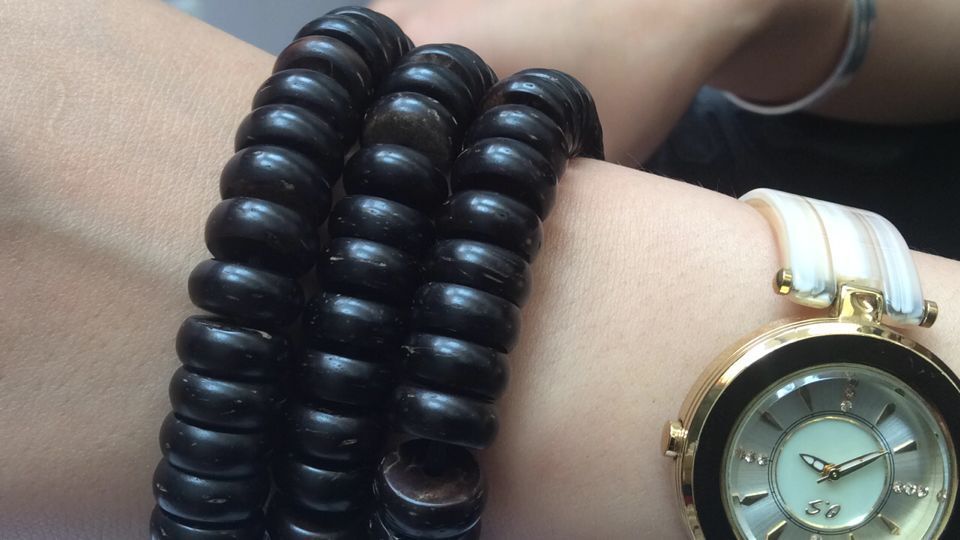 正宗海南椰壳泥鳅背佛珠念珠108颗