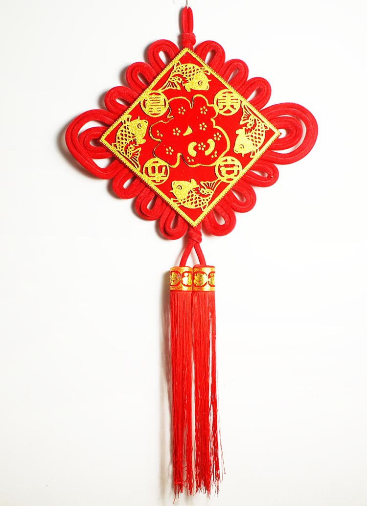 新年喜庆中国结大小高档平结挂件春节装饰挂件中国传统装饰品