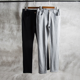 供应批发2015年新款男士休闲长裤 全棉针织面料 货号6211 p175