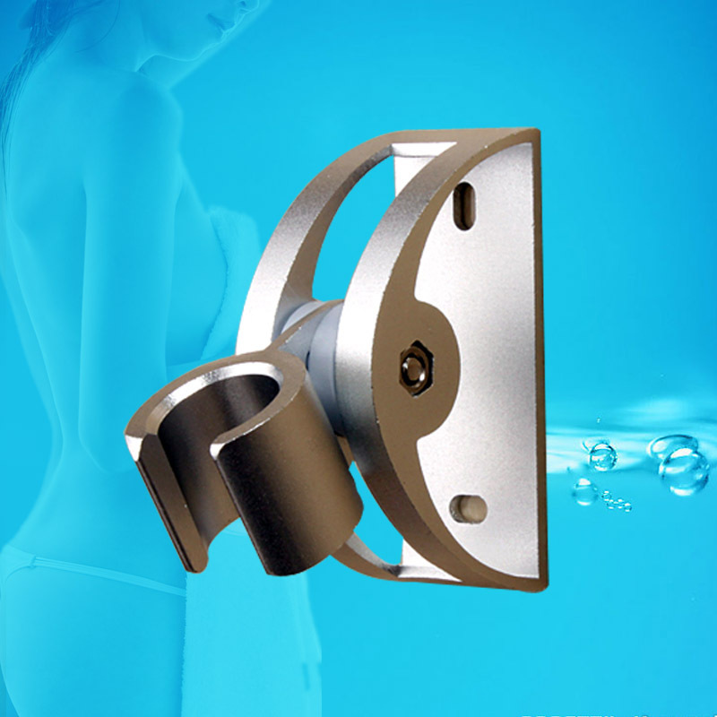 奇洁卫浴太空铝花洒座淋浴花洒支架可调节花洒固定座喷头座批发