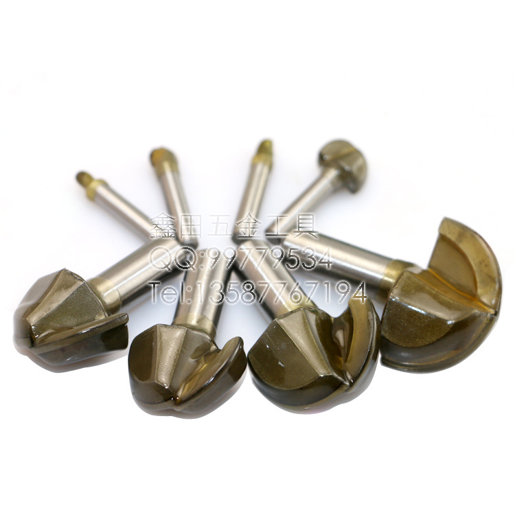 全网***低电脑雕刻圆底刀木工半圆刀修边机雕刻刀木工刀具木工锣刀