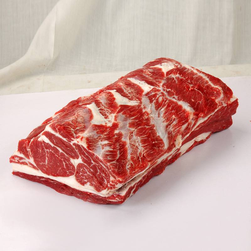 牛肉大量批发供应 加工肉类冷冻食品 牧标上脑正宗牛肉散装称重
