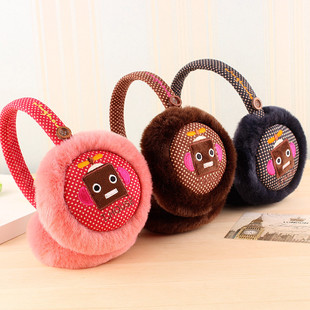 儿童卡通毛绒耳罩