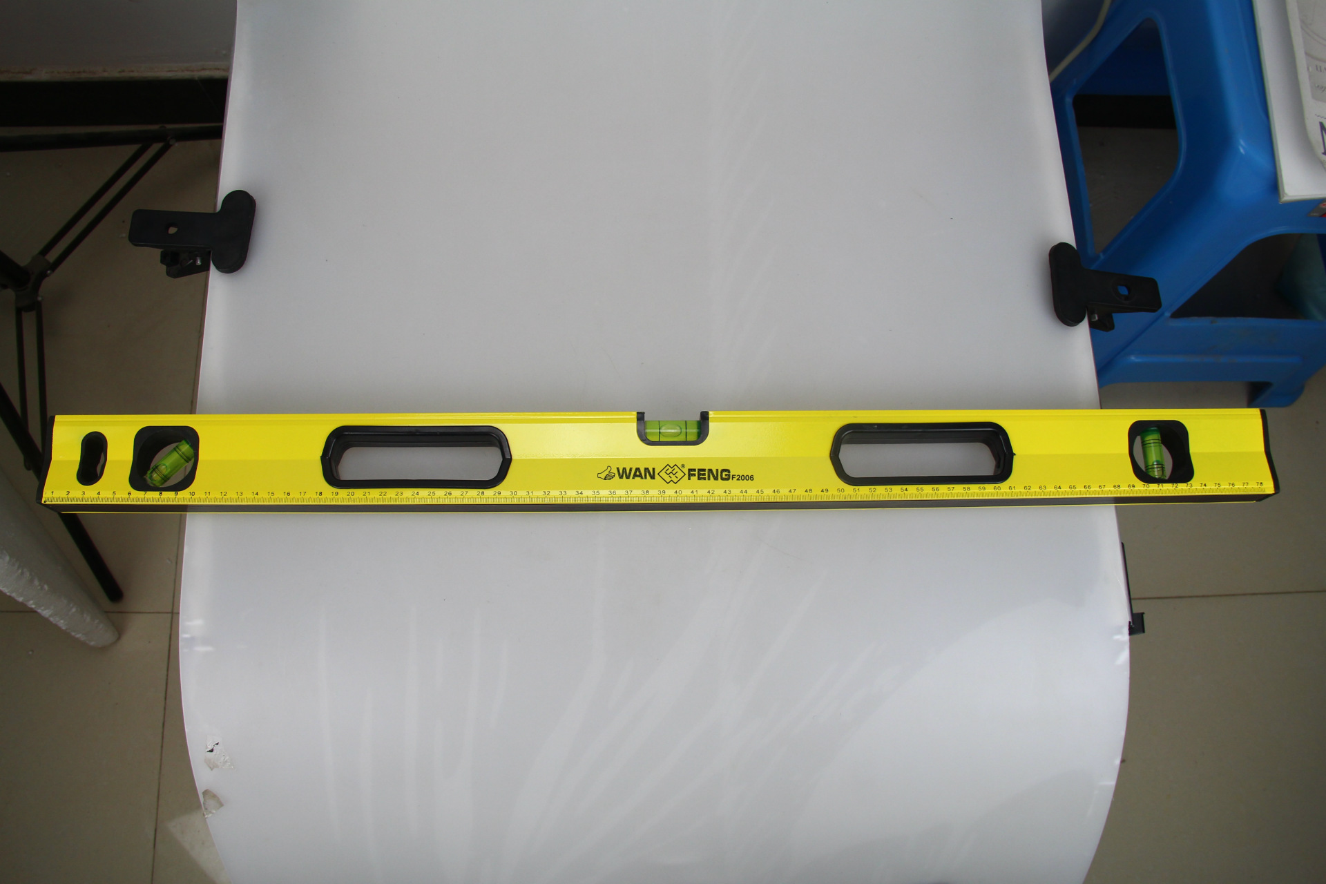 铝合金水平尺带刻度水准尺 水平仪 测量工具600-1000cm