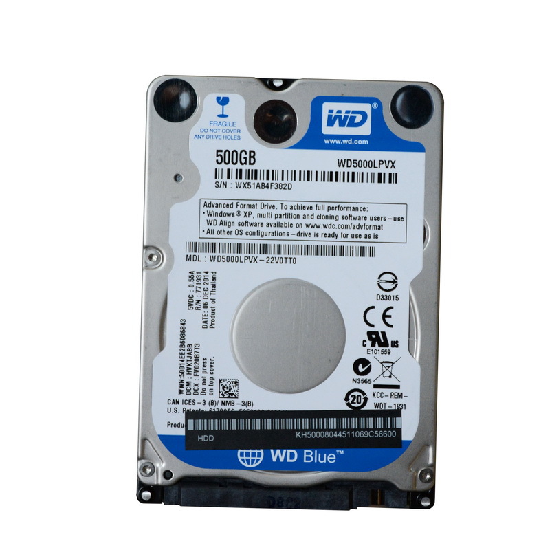 正品 希捷 500g 笔记本硬盘2.5寸串口5400转 也有西数