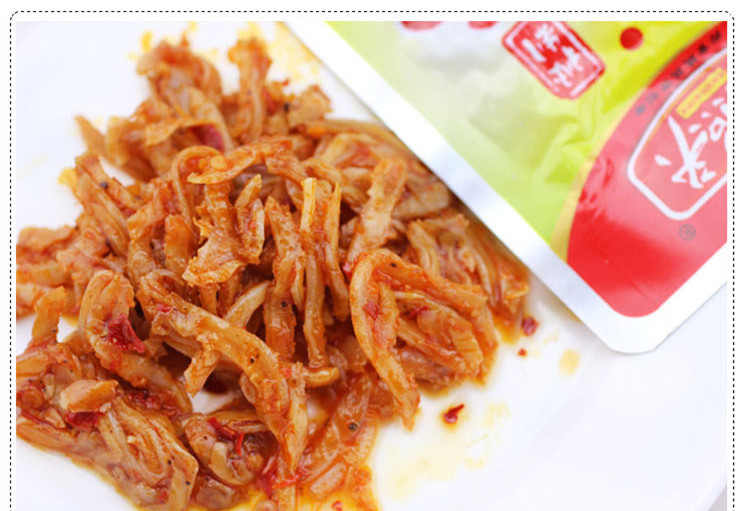 湖南特产零食 好照头麻辣脆丝 猪脆骨软骨18g 整箱8kg 三口味可选