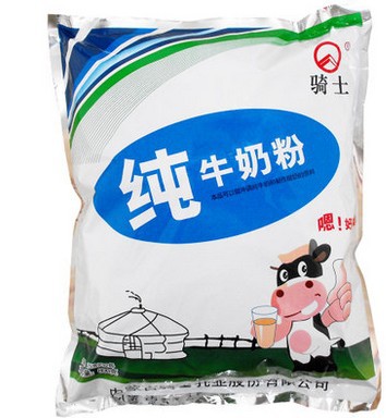 骑士800克全脂无糖奶粉(内装32个25克独立小包装)