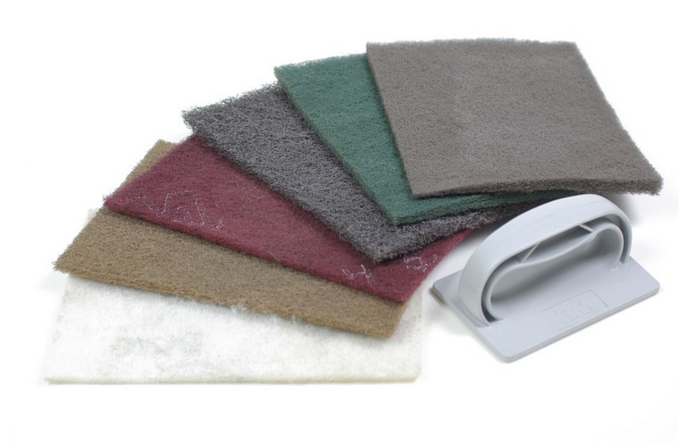 3m 8698工业百洁布 打磨抛光布 清洁布 230x150 不锈钢金属拉丝布