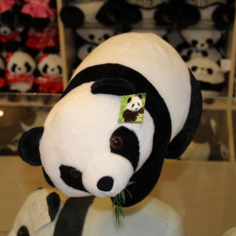 热卖批发 趴趴熊猫 毛绒玩具公仔玩偶 可加工定制logo 招代理