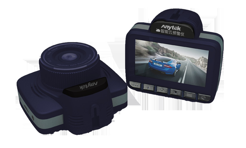 安尼泰科a200行车记录仪 安全预警仪云狗三合一 固定测速流动测速