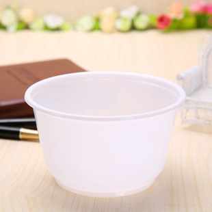 一次性塑料碗杯 一次性塑料碗奶茶广告杯 850ml 厂家直销