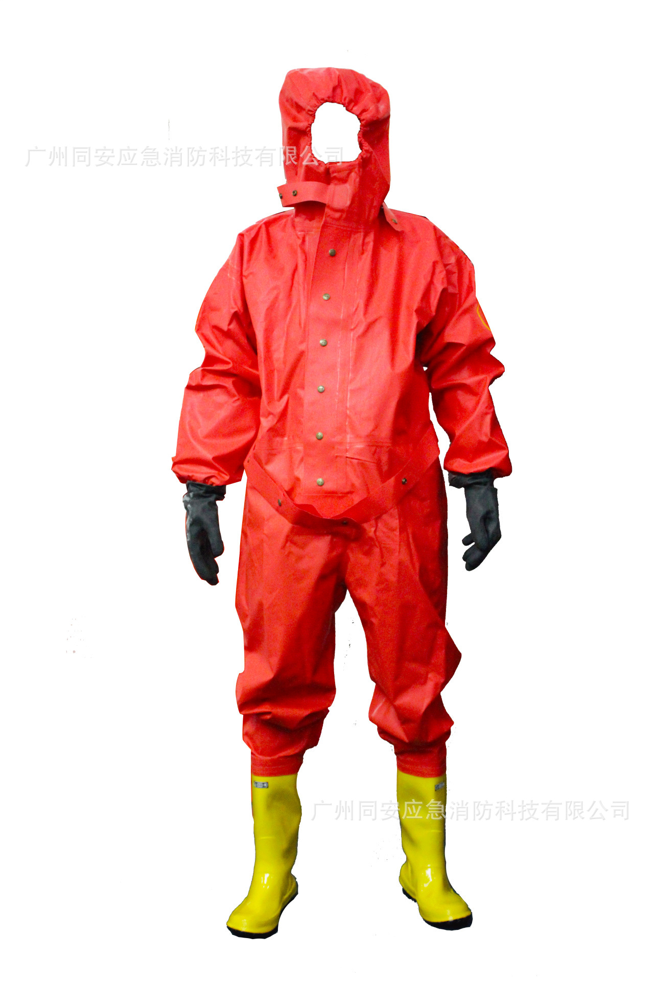 批发封闭式消防轻型防化服 化学防护服连体 耐磨防护服