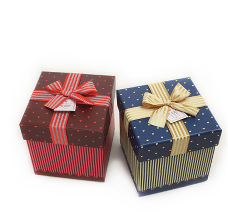 新款礼品盒 精美创意包装盒 时尚收纳盒个性礼盒 正方形纸盒套装