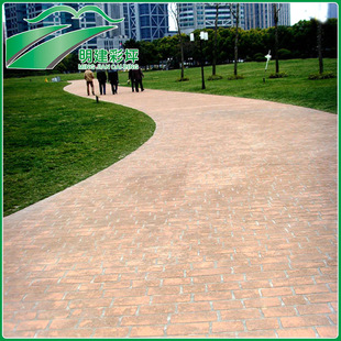 生产供应 成都压模混凝土地坪 广场压花压模地坪