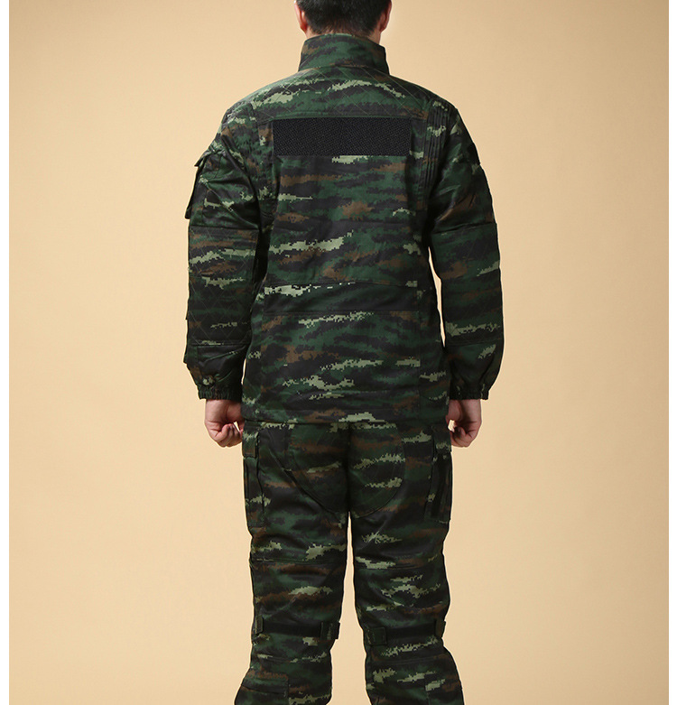 爆款批发 07特战虎斑冬装特战服 防静电防辐射配耐磨迷彩套装