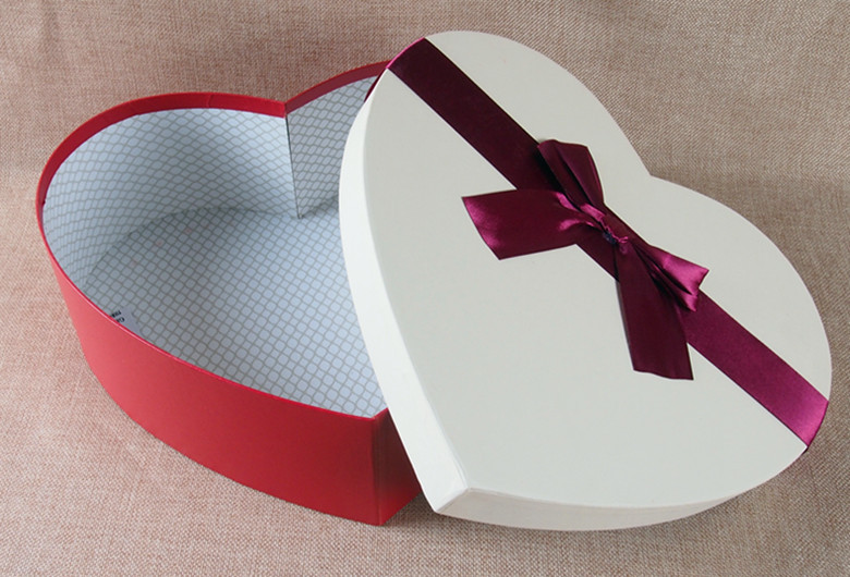 心形礼品盒大号糖果盒特种纸流行礼盒 包装心形纸盒批发图片_11