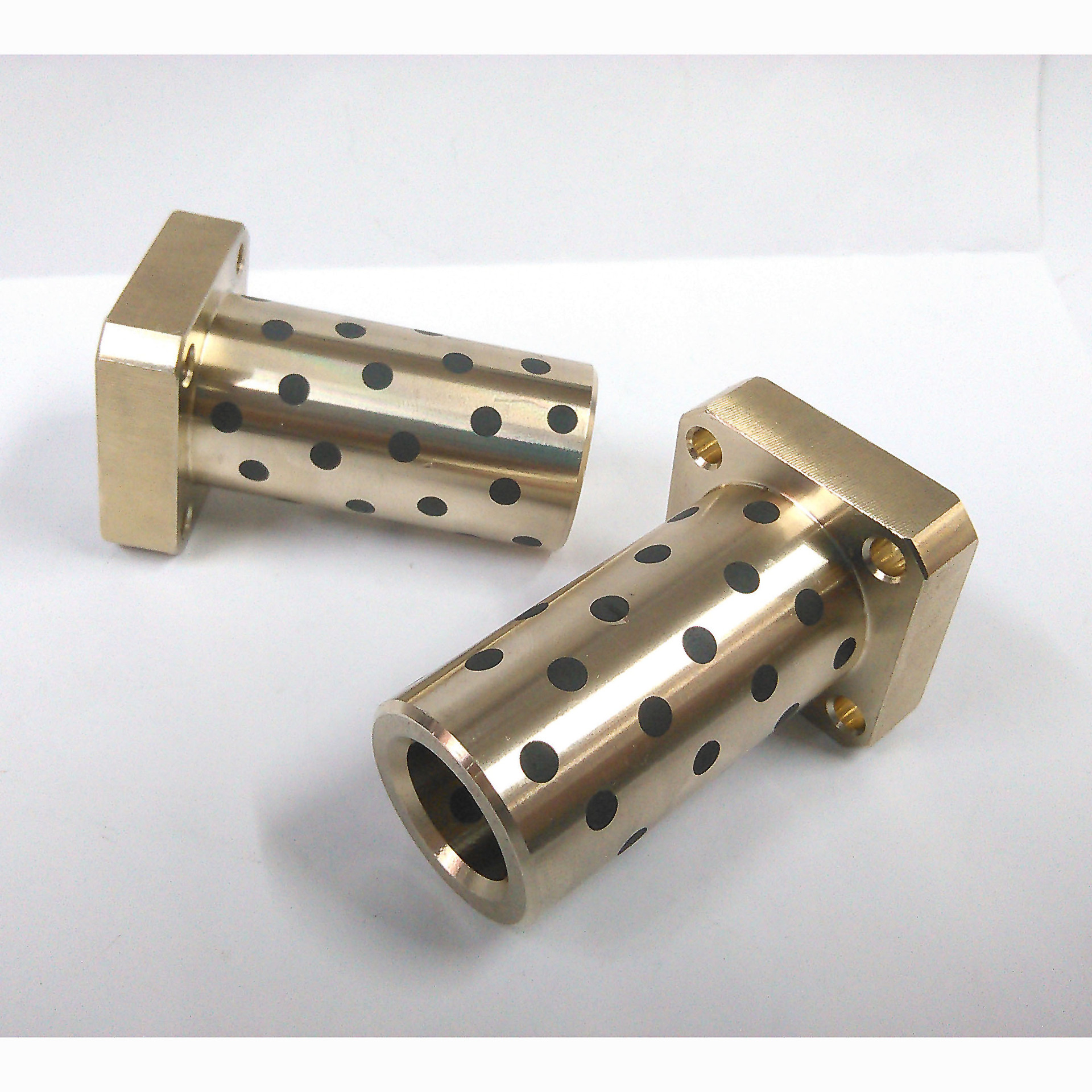 武汉自润滑镶嵌石墨铜套 jdb无油轴套 替代spb 米思米