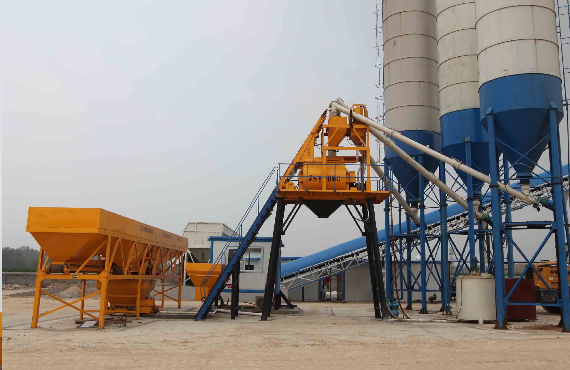 75站/75搅拌站/75混凝土搅拌站配置及价格介绍