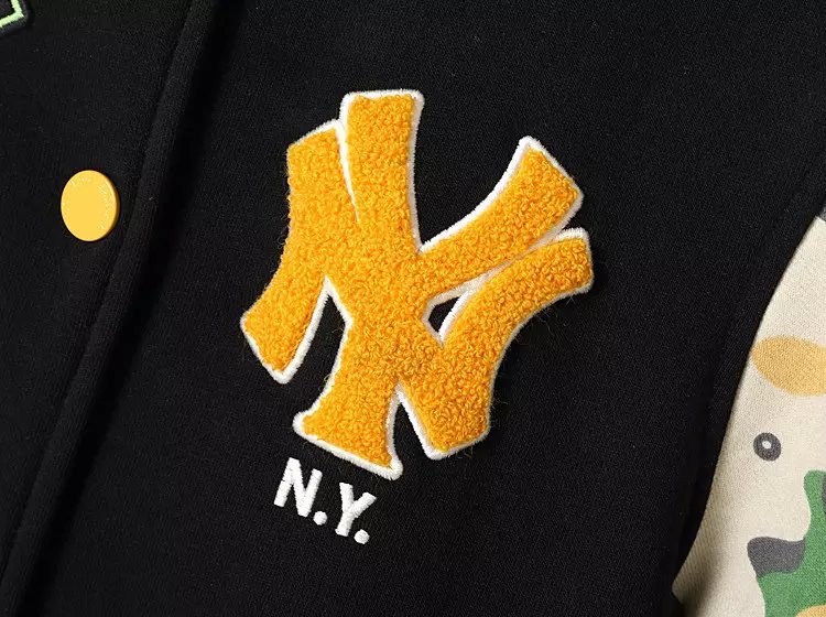 新品2015春款mlb棒球服男女ny棒球服衫刺绣印花卫衣外套批发