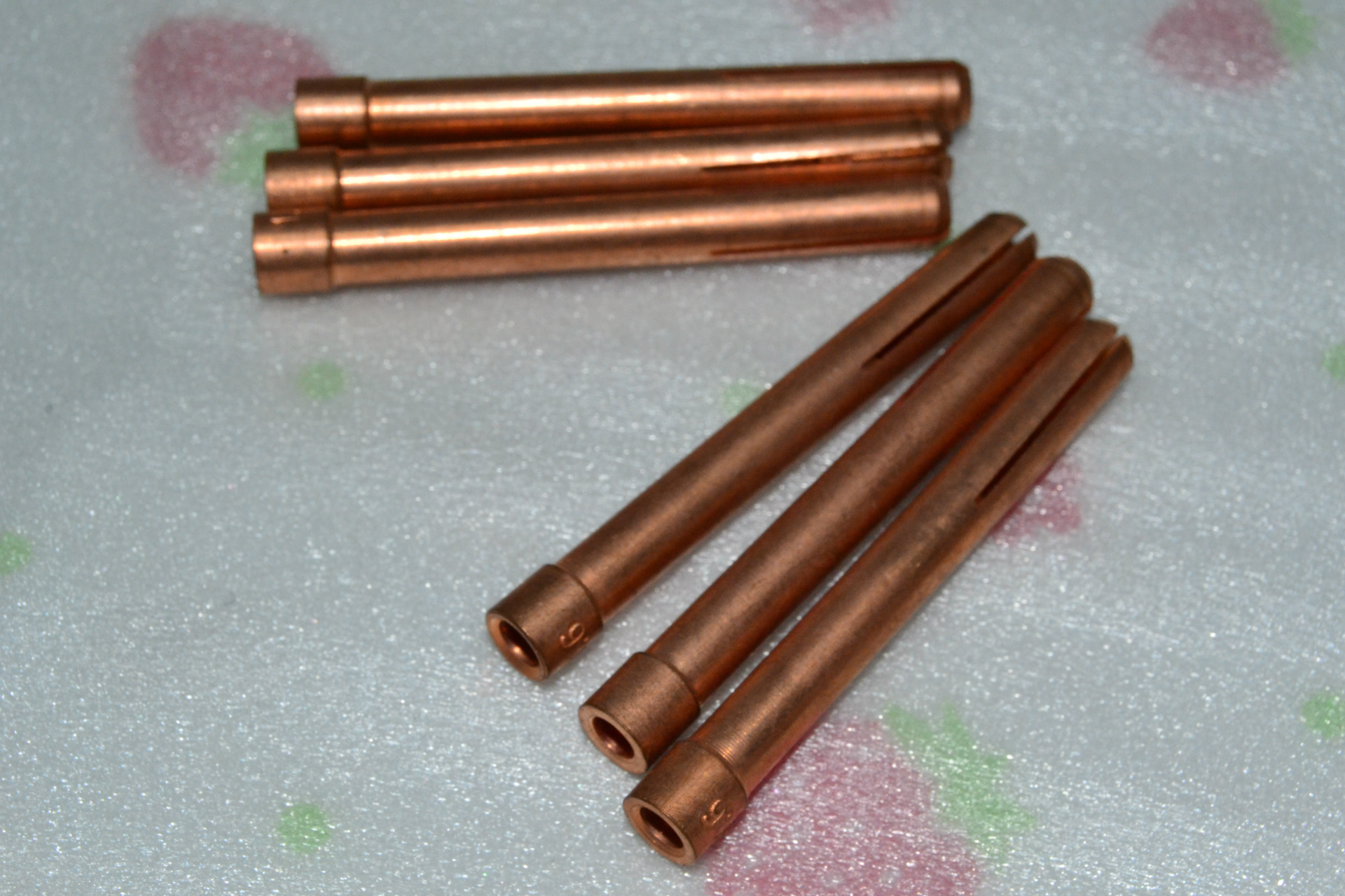 氩弧焊夹芯wp-17 wp-18 wp-26钨针夹 钨极夹 电极夹500*6mm