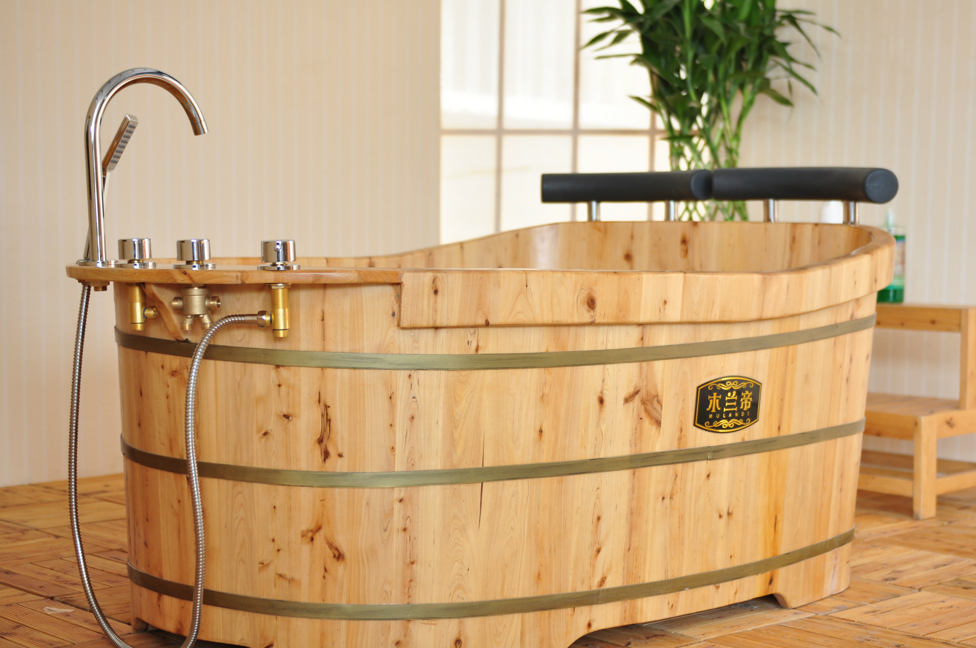 成人沐浴桶浴缸浴桶浴盆 特价木质洗澡洗浴泡澡木桶 高端双人款