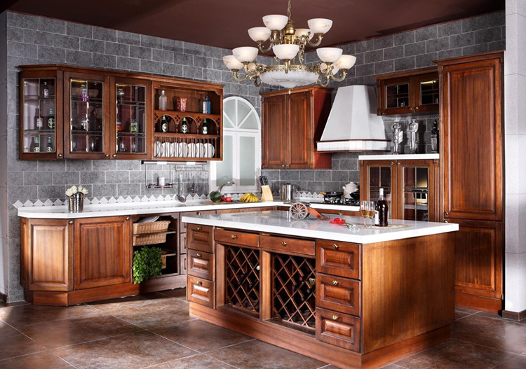 橱衣柜行业产品配套最完善的代工企业 卡丹利实木橱柜 厂家直销