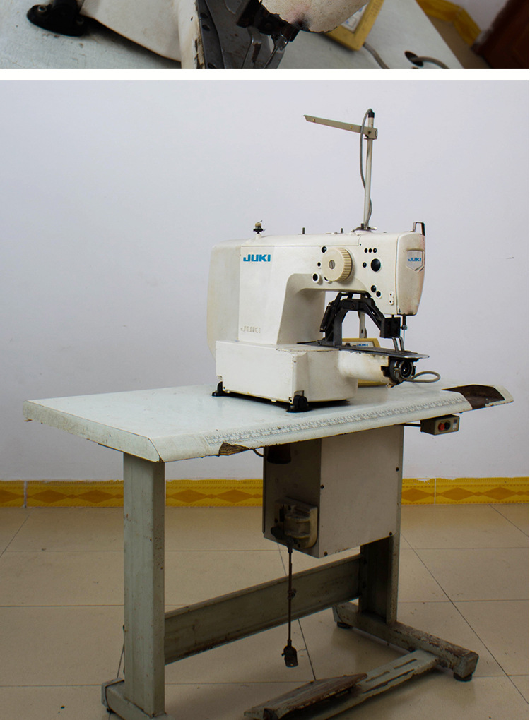 二手juki重机款1900电脑打枣车 电脑全自动缝纫 手袋箱包缝制设备