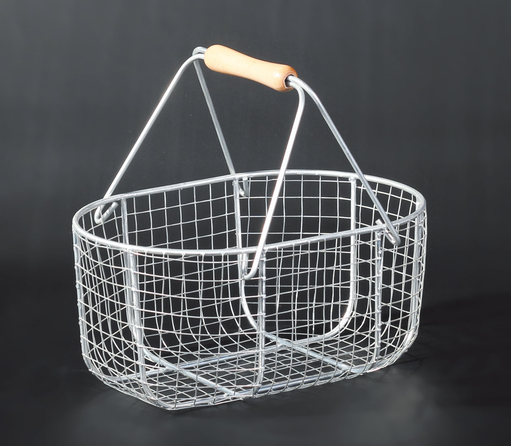 供应铁线篮/铁篮/铁网篮/包装篮/套装蓝/(厂家直销)铁丝网篮图片_1