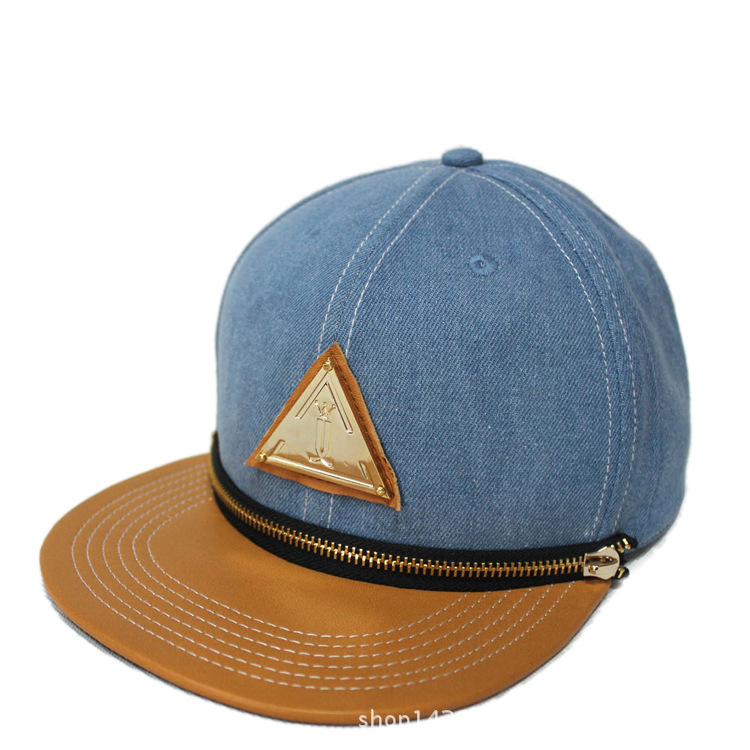 新款小清新三角休闲帽子 女韩版潮流夏季棒球帽 男士太阳帽遮阳帽