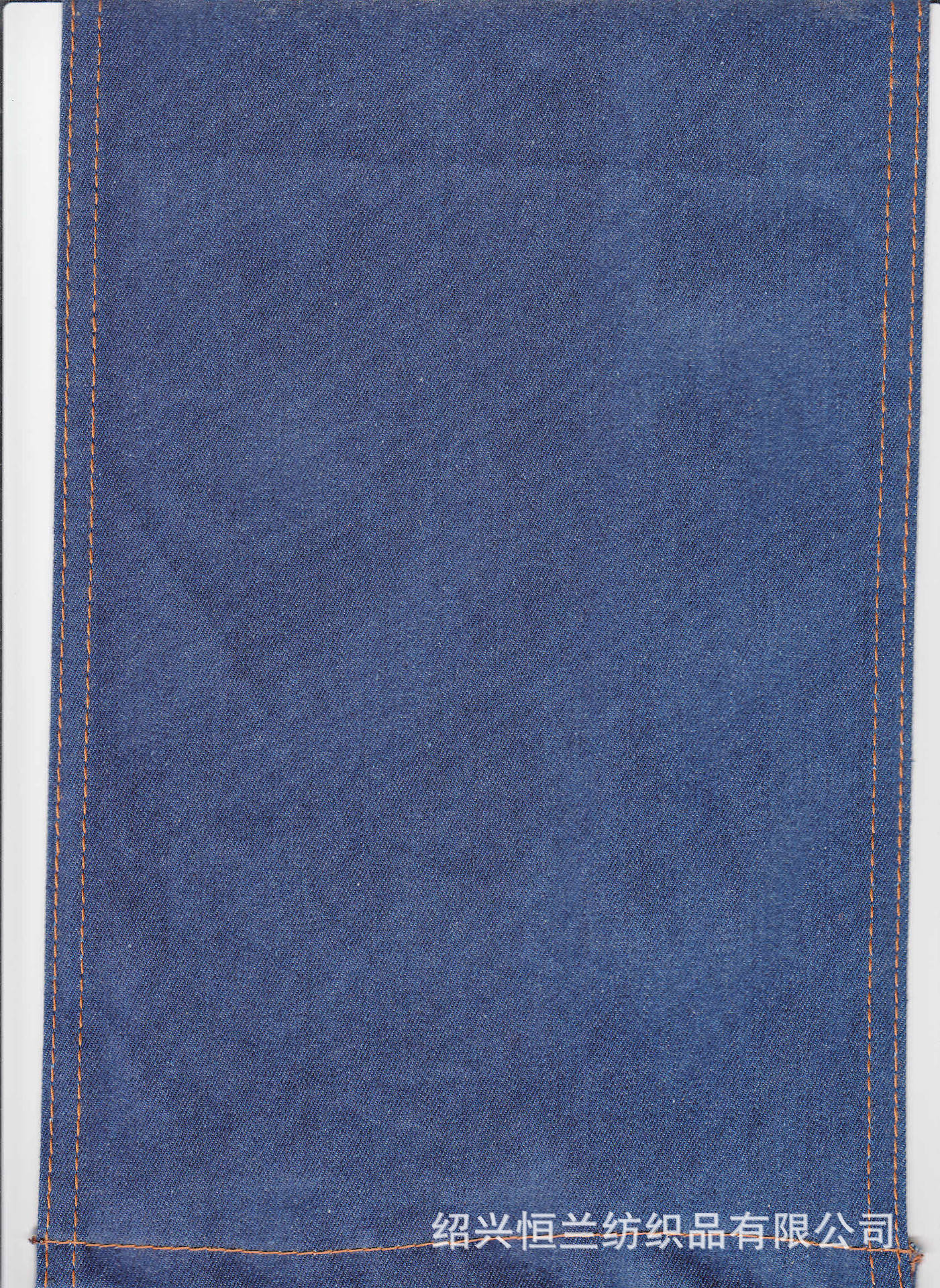 现货供应 10*16/40全棉弹力牛仔面料 12oz 浅蓝色 3/1