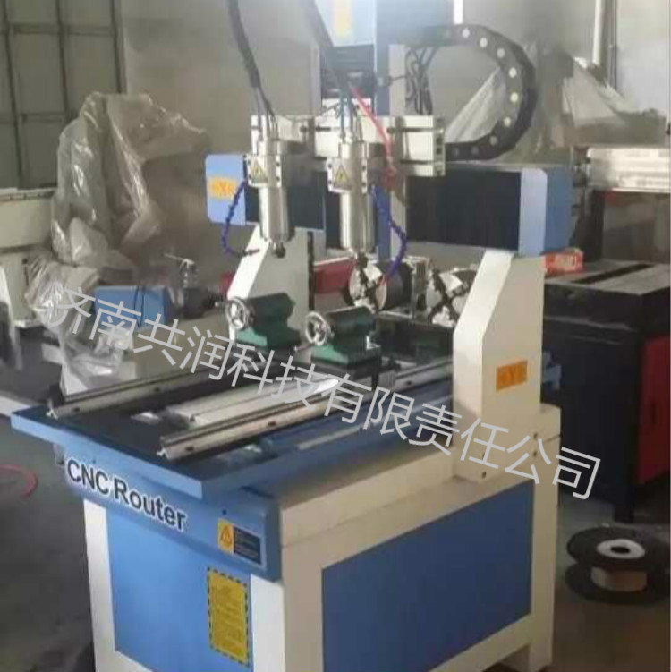 6090双头雕刻机、广告雕刻机、工艺品雕刻机、浮雕雕刻机