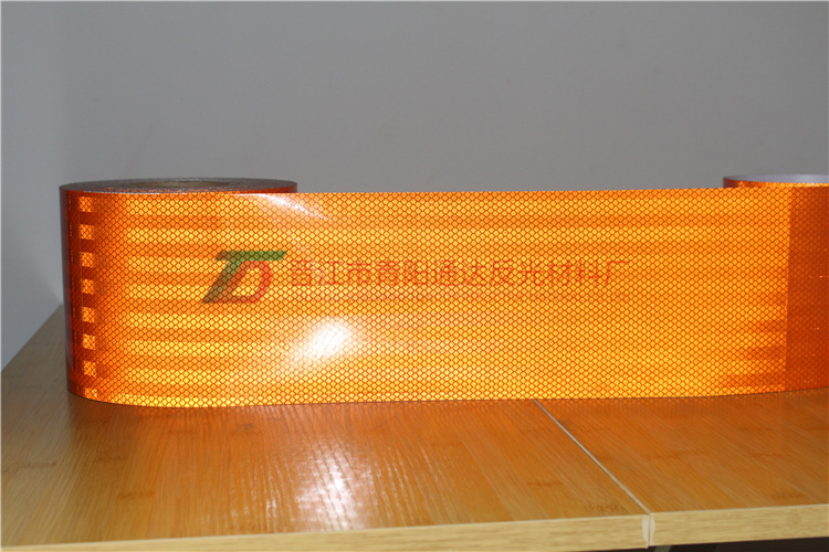美国3m3934橙色反光带5cm/15cm/25cm特种危运油罐车辆反光橙色带