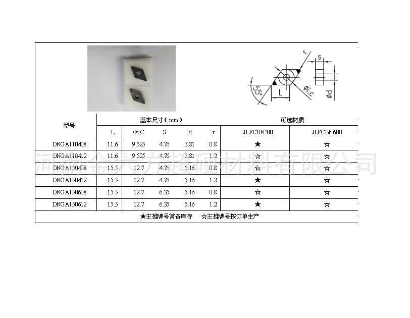 數控車刀與銑刀超硬pcbn刀具—整體焊接立方氮化硼刀具pcbn刀片