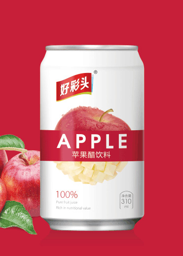 好彩头 苹果醋饮料  罐装 新品上市  热销产品