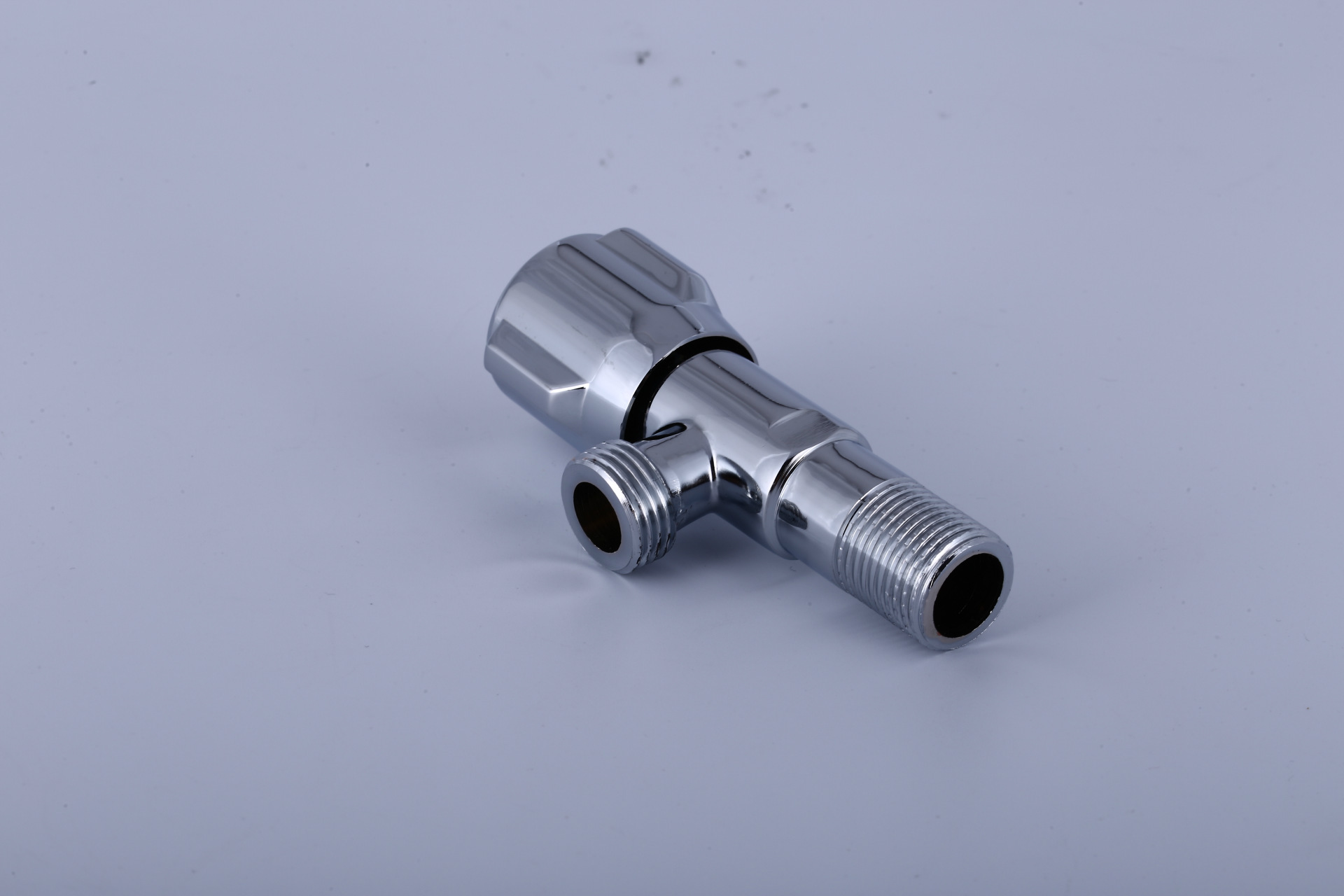 批发正品五金三角阀 铜质加长美式三条轮冷热角阀水暖卫浴