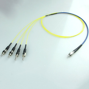 y型光纤 sma1分2 1分4分叉光纤 传光束 光纤反射探头石英光纤束