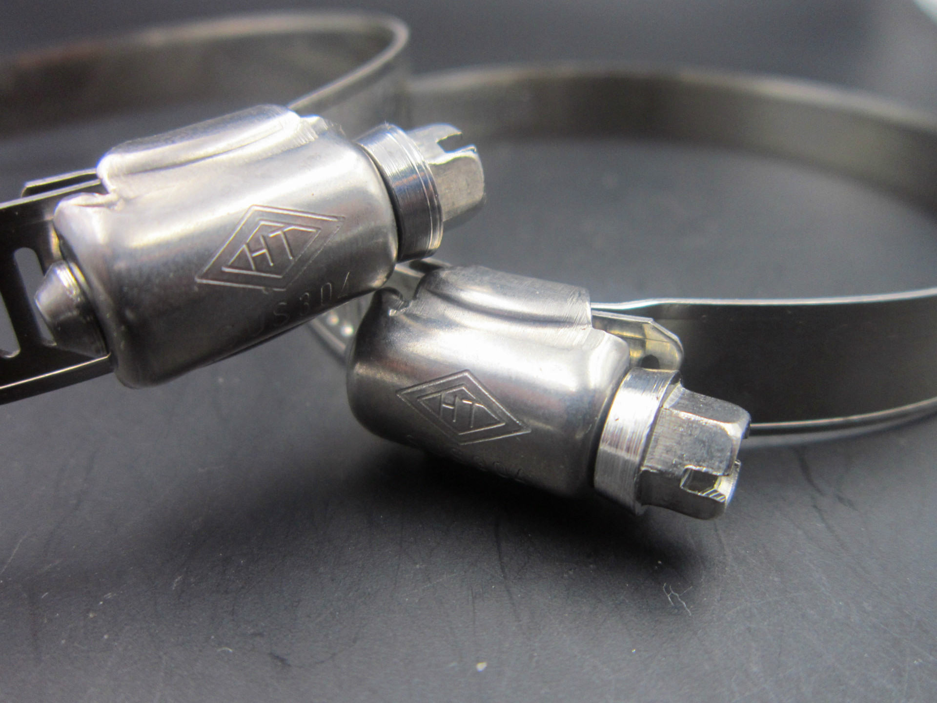 ht海统美式喉箍sus304不锈钢92mm管束