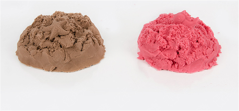 亲子游戏儿童火星沙玩具沙新型彩泥 空气沙2斤厂家直销 益智玩具