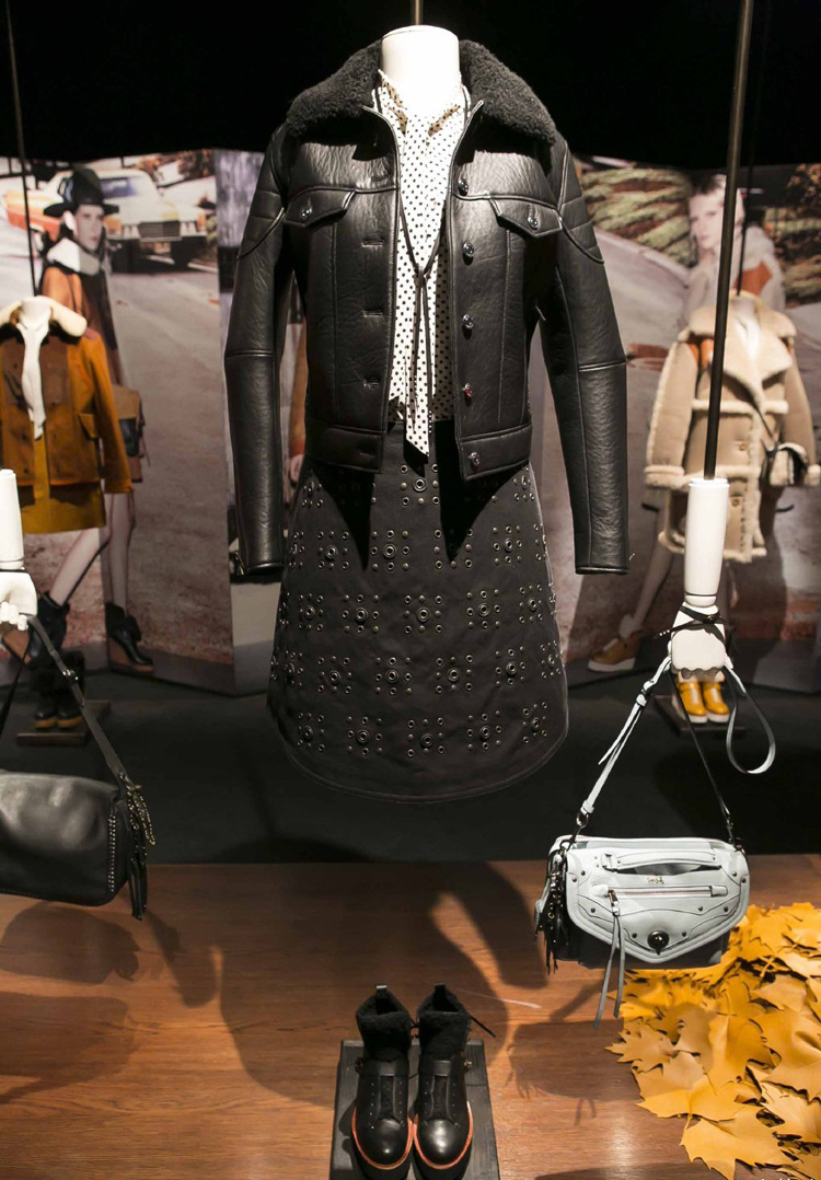 高端定制 angelababy同款真皮加厚皮衣 新款羊皮羊毛机车时尚外套