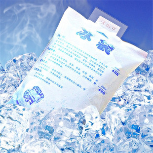 夏季热买环保塑料蓄冷剂超级便携式注水冰袋降温袋 户外用品