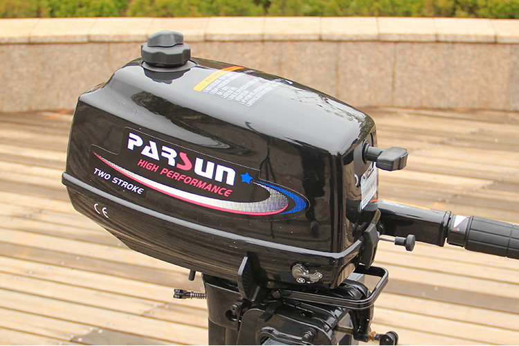 正品百胜parsun4冲程15马力前操作短轴船外机 船马达发动机